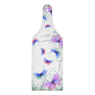 Fliegende Schmetterlinge Schneidebrett