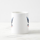 Fliegende Schwalbe Kaffeetasse (Mittel)