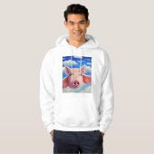 Fliegende Schweine Hoodie (Vorne ganz)