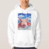 Fliegende Schweine Hoodie (Vorderseite)