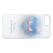 Fliegende Schweine Kiss-Unglaubliche Liebe Case-Mate iPhone Hülle (Rückseite (Horizontal))