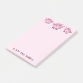 Fliegende Schweine mit benutzerdefiniertem Text un Post-it Klebezettel (angewinkelt)