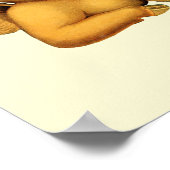 Fliegende Schweine mit Flügeln Fantasietiere Kunst Poster (Ecke)