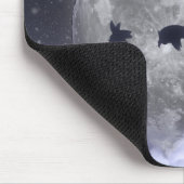Fliegende Schweine Mousepad (Ecke)