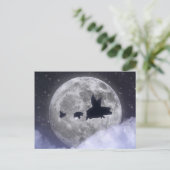 Fliegende Schweine Postkarte (Stehend Vorderseite)