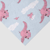 Fliegende Schweine Seidenpapier (Detail)