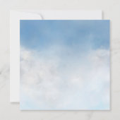 Fliegende Schweine Unglaubliche Liebe Karte (Rückseite)