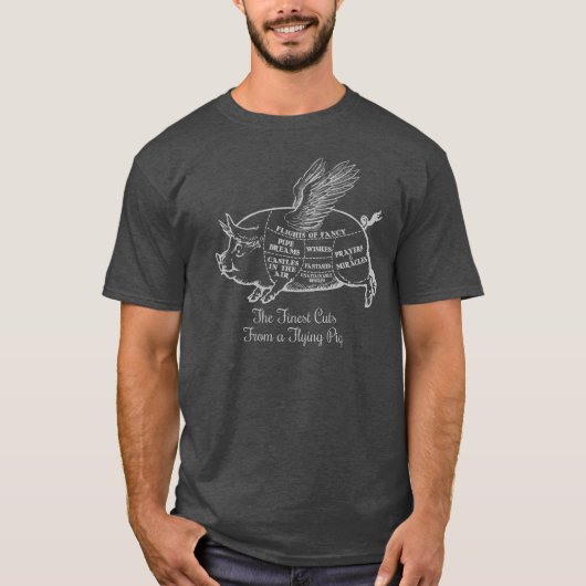 Fliegende Schweinekulturen T - Shirt (Vorderseite)