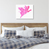 Fliegende Schweinesengeschenke, Fliegen von Schwei Leinwanddruck (Insitu (Schlafzimmer))