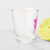 Fliegende Schweinesengeschenke, Fliegen von Schwei Schnapsglas (Links)