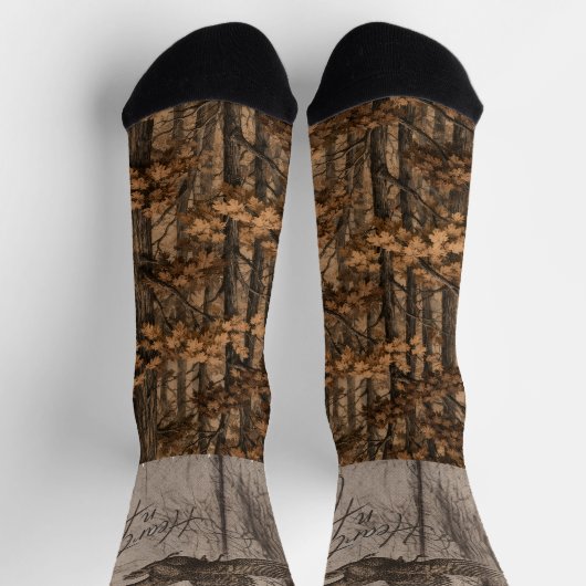 Fliegende Socken nach unten (Oben)