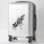 fliegende Sonnenschirme Umbrellas Kunstdruckerei Aufkleber (Koffer)