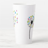 Fliegende süße Bären Löwenzahn-Fluss Milchtasse (Vorderseite)