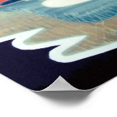 Fliegende Tauben Poster (Ecke)