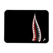 Fliegende Tigers Shark Mouth - Geschenke für Haifi Magnet (Horizontal)