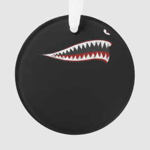 Fliegende Tigers Shark Mouth - Geschenke für Haifi Ornament