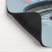Fliegende Untertasse Mousepad (Ecke)