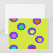 Fliegende Untertassen Postkarte (Vorne/Hinten)