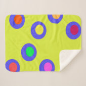 Fliegende Untertassen Sherpadecke (Vorderseite (Horizontal))