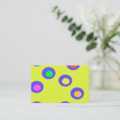 Fliegende Untertassen Visitenkarte (Stehend Vorderseite)