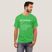 Fliegende Vögel Definition T-Shirt (Vorne ganz)