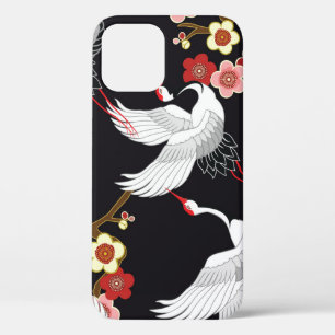 Fliegende Vögel: Krane Heron Japanisch. Case-Mate iPhone Hülle