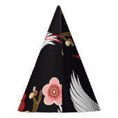 Fliegende Vögel: Krane Heron Japanisch. Partyhütchen (Rückseite)