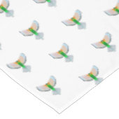 Fliegende Vögel Tablecloth Tischdecke (Schrägansicht)