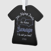 Fliegende Werkzeuge Garage Weihnachtsschmuck Ornament (Vorderseite)