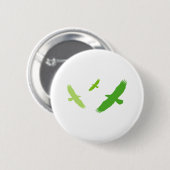 Fliegender Adler (grün) Button (Vorne & Hinten)