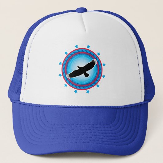 Fliegender Adler Truckerkappe (Vorderseite)