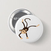 Fliegender Affe Button (Vorne & Hinten)