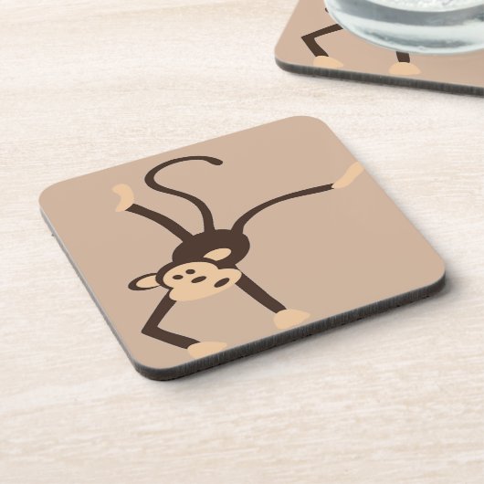Fliegender Affe Getränkeuntersetzer (Linke Seite)
