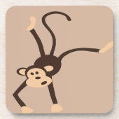 Fliegender Affe Getränkeuntersetzer (Vorderseite)