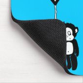 fliegender Affe: Heißluftballon Mousepad (Ecke)