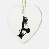 Fliegender Andenkondor Keramikornament (Links)