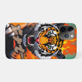Fliegender Anime-Tiger Case-Mate iPhone Hülle (Rückseite (Horizontal))
