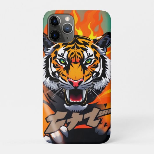 Fliegender Anime-Tiger Case-Mate iPhone Hülle (Rückseite)
