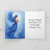 Fliegender blauer Engel  Karte (Innenseite)