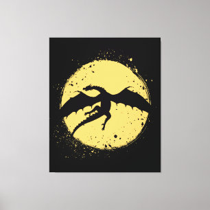 Fliegender Drache Leinwanddruck