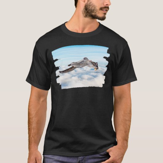 Fliegender Eichhörnchen-T - Shirt (Vorderseite)