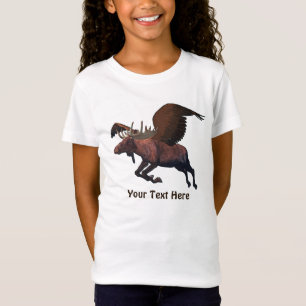 Fliegender Elch T-Shirt
