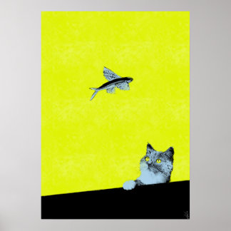 Fliegender Fisch24 Poster