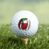 "Fliegender Fisch" Abstrakte Custom Wilson Golf Ba Golfball (Insitu T-Shirt)
