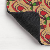 "Fliegender Fisch" geteerte abstrakte Design Mouse Mousepad (Ecke)