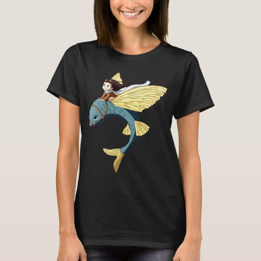 Fliegender Fisch T-Shirt (Vorderseite)