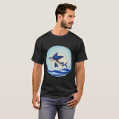 Fliegender Fisch T-Shirt (Vorne ganz)