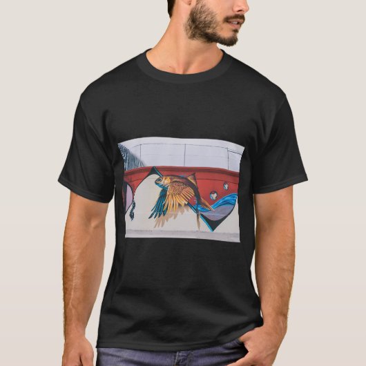 Fliegender Fisch T-Shirt (Vorderseite)