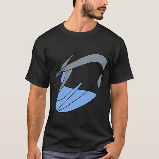 Fliegender Fisch T-Shirt (Vorderseite)
