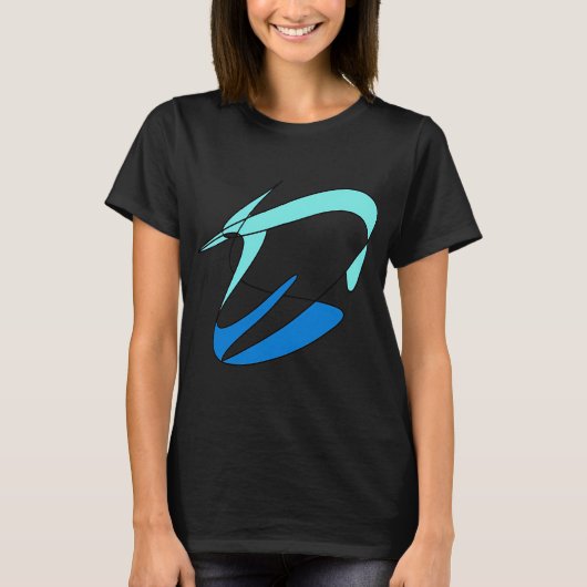 Fliegender Fisch T-Shirt (Vorderseite)